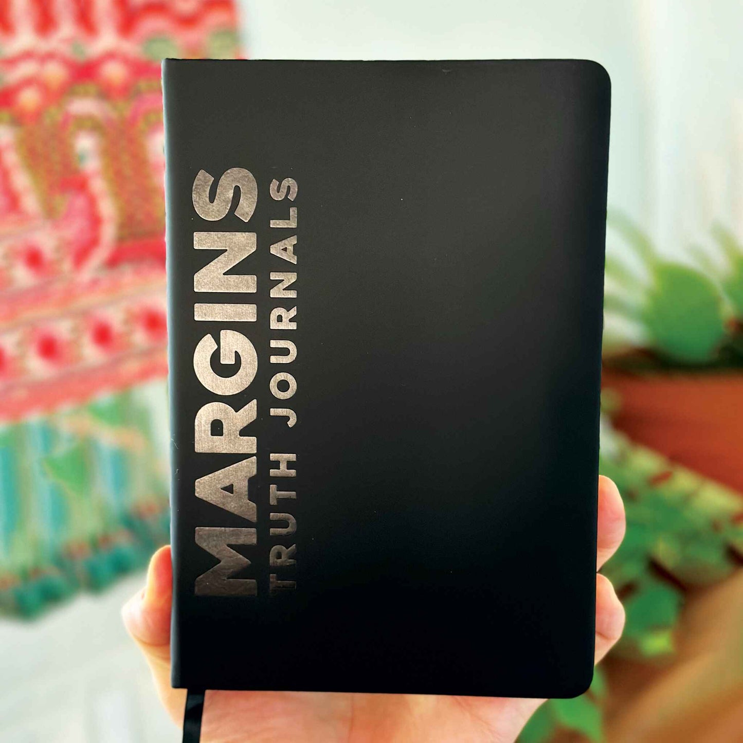 MARGINS - Lined Truth Journal with Encouraging Bible Verses in the Margins